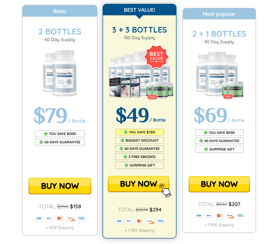 Quietum Plus Price - Buy Quietum Plus online